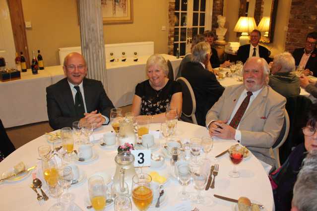 Image of Former president Chas Chandler with Mr and Mrs Kemp